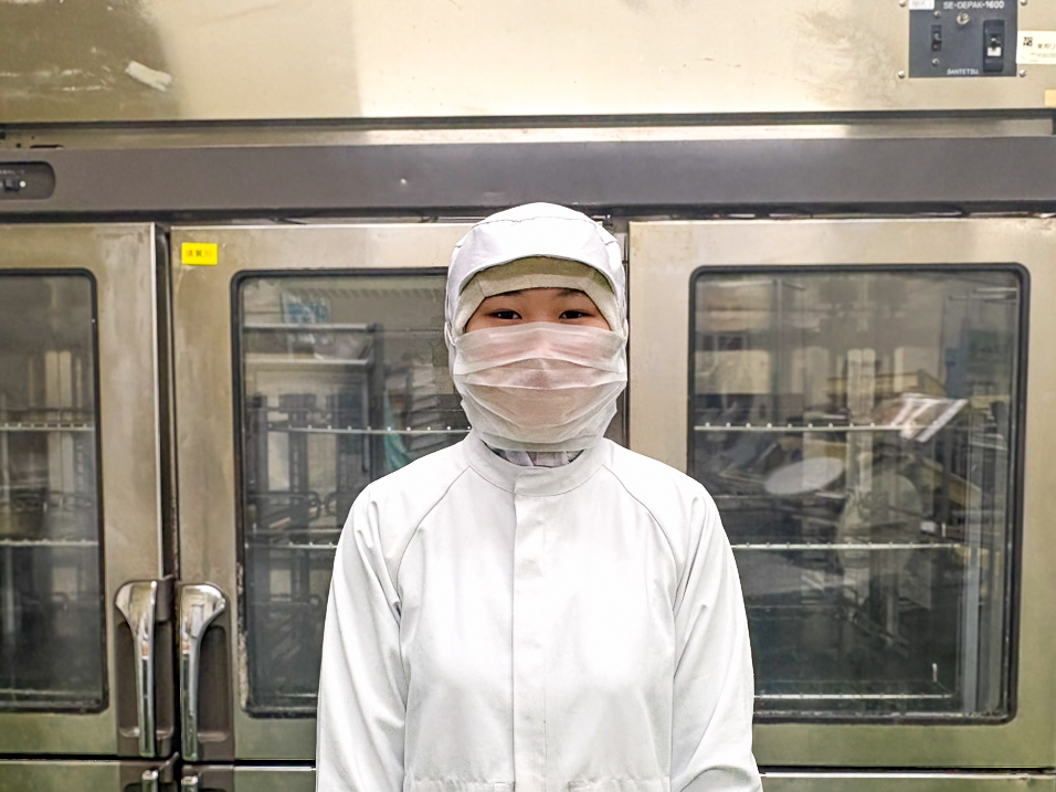 お菓子のさかい 洋生工場 採用インタビュー 渡辺成美さん