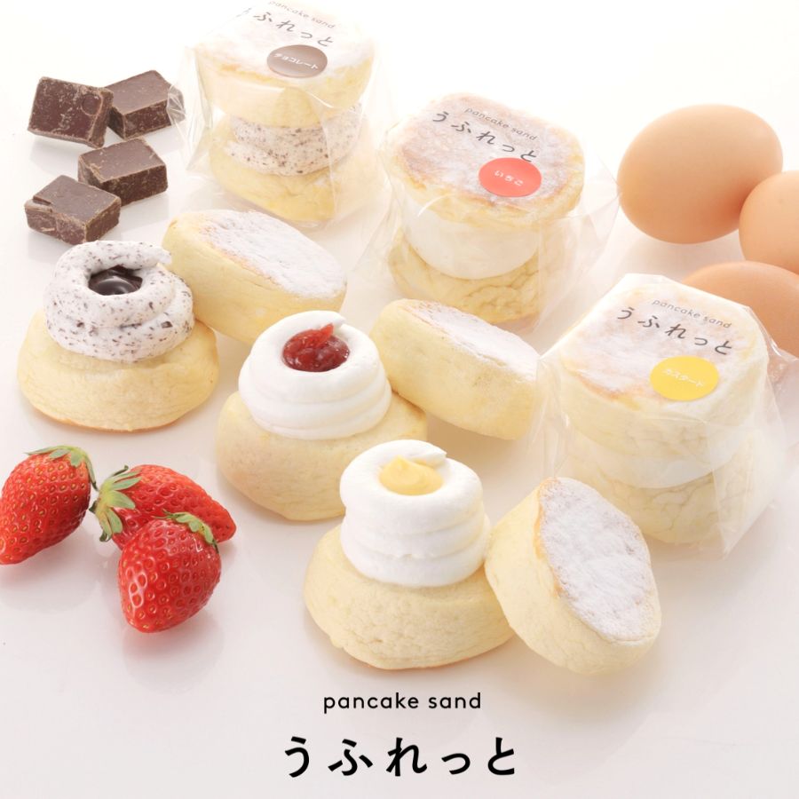 パンケーキサンドうふれっとsq